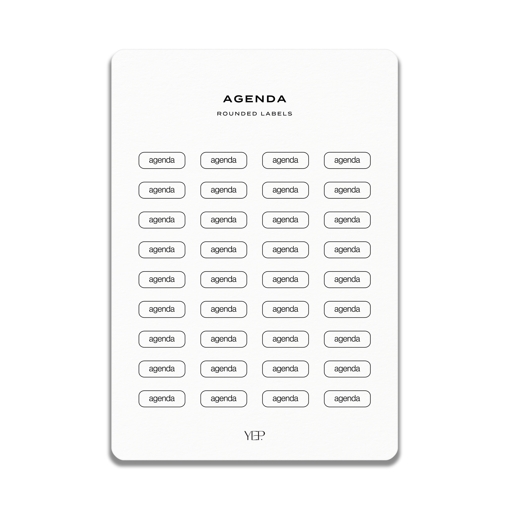 Planning style, <em>elevated.</em>