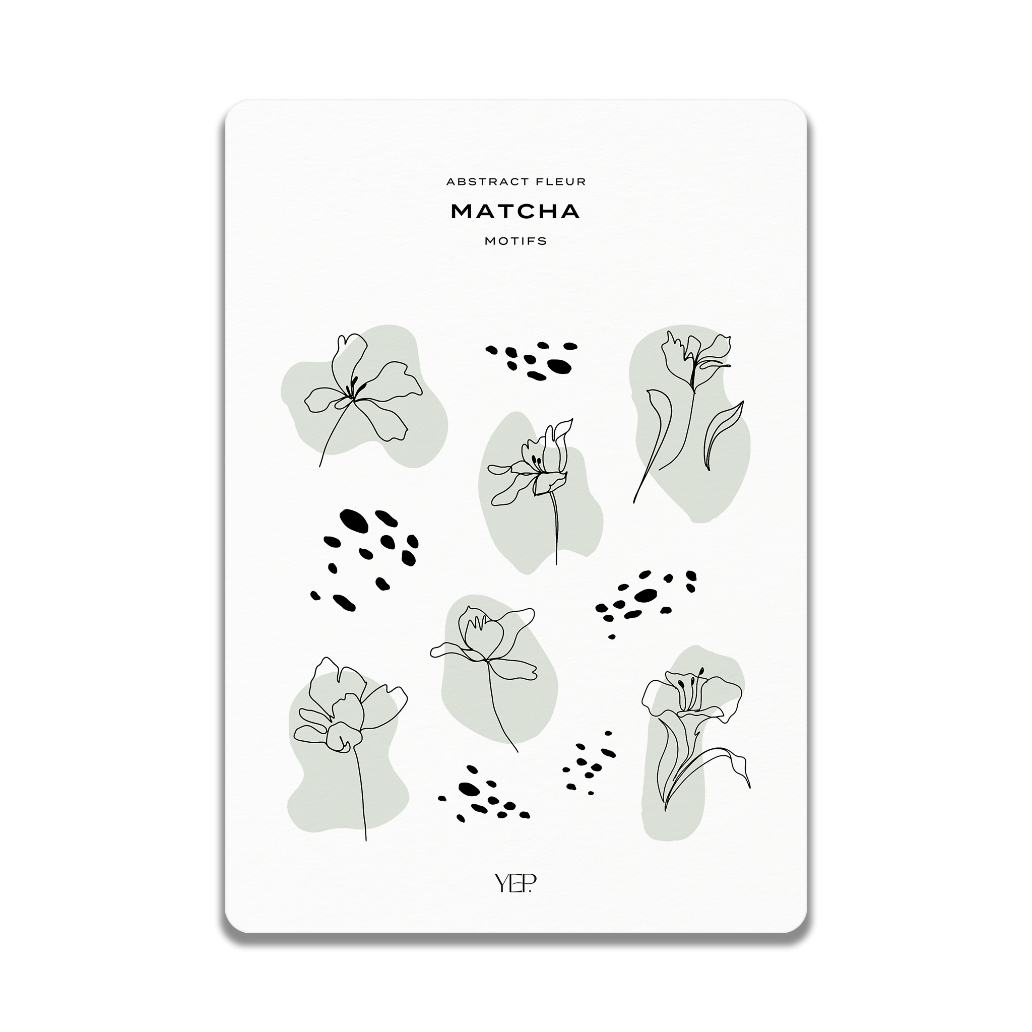 Abstract Fleur Motifs