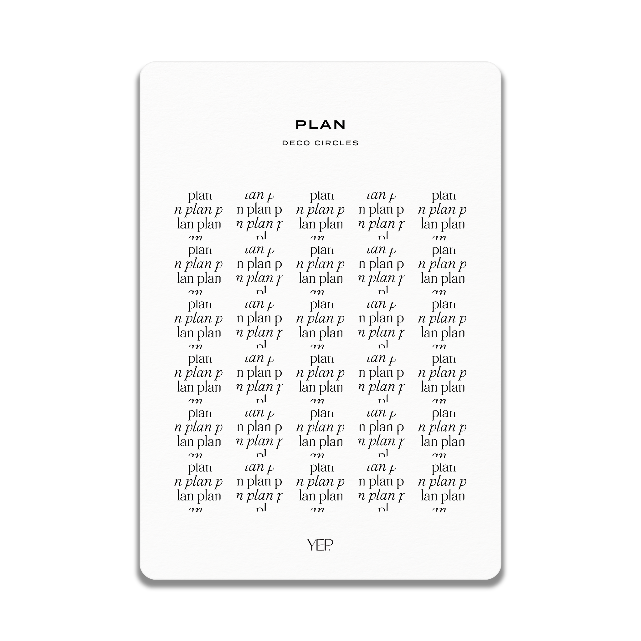 Plan Deco Circles
