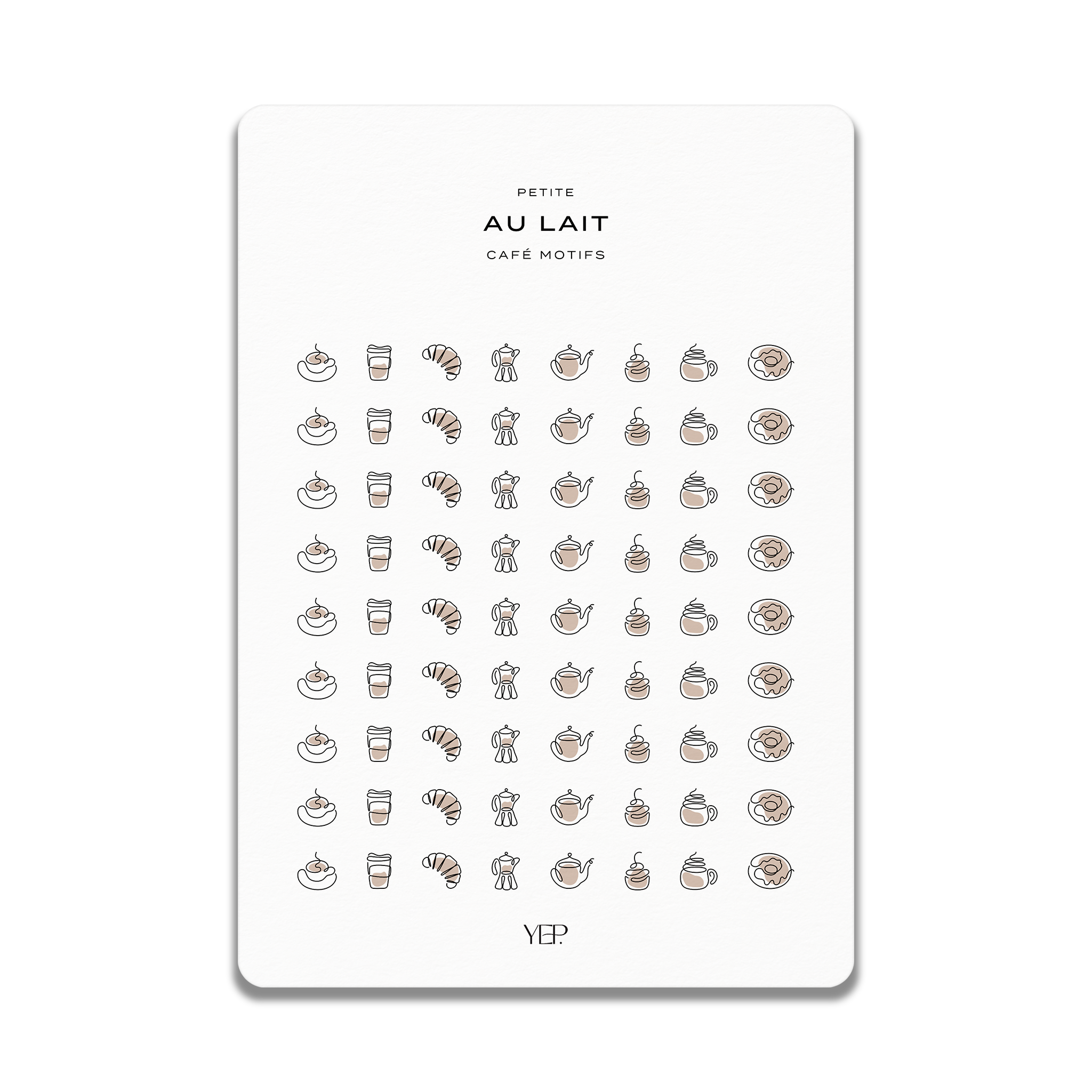 a collection of various coffee-related icons and illustrations, including cups, mugs, and other coffee-related objects. The icons are arranged in a grid format, creating a visually appealing and organized display.