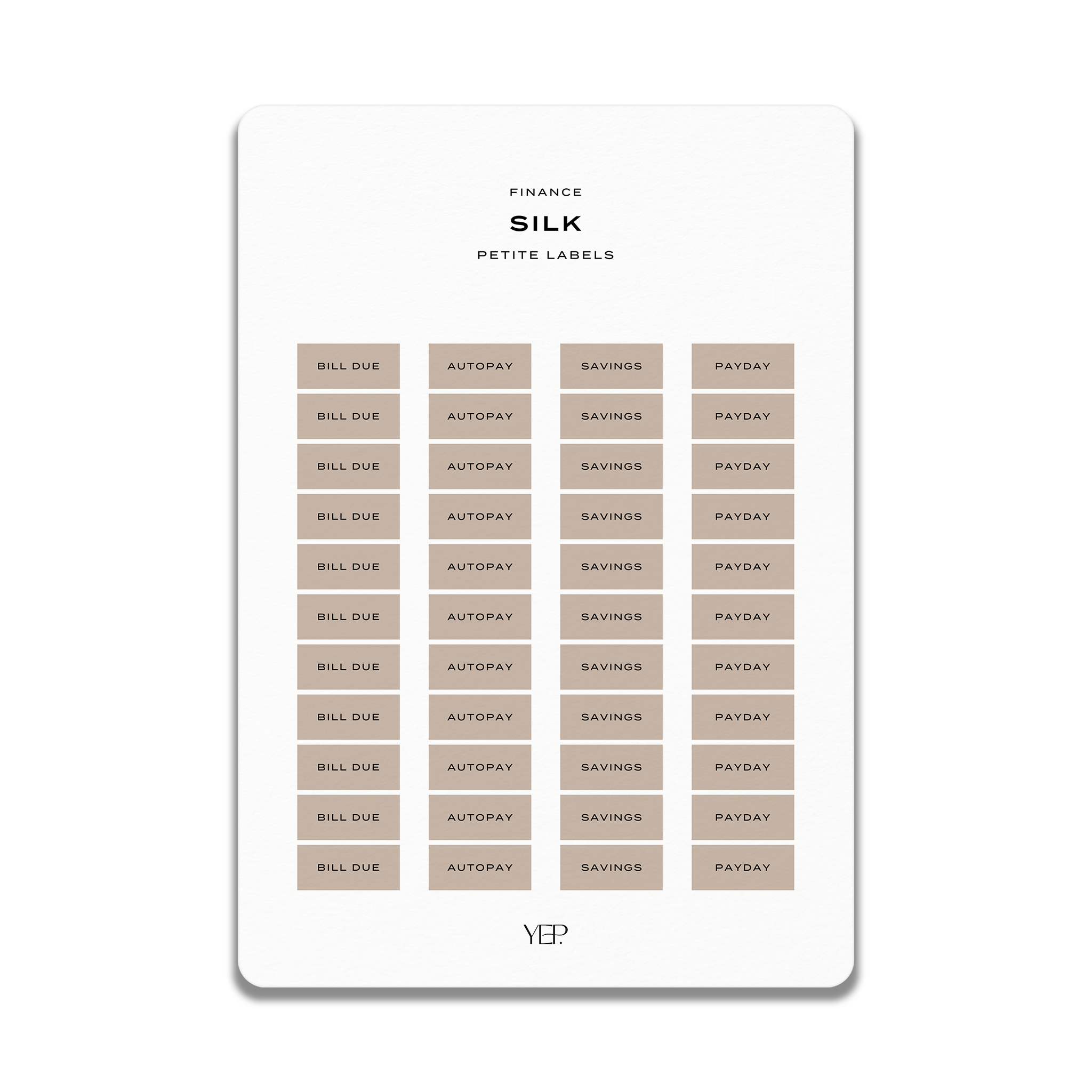 The image is a collection of various photographs arranged in a grid format, with a focus on the financial aspect of the petite labels.