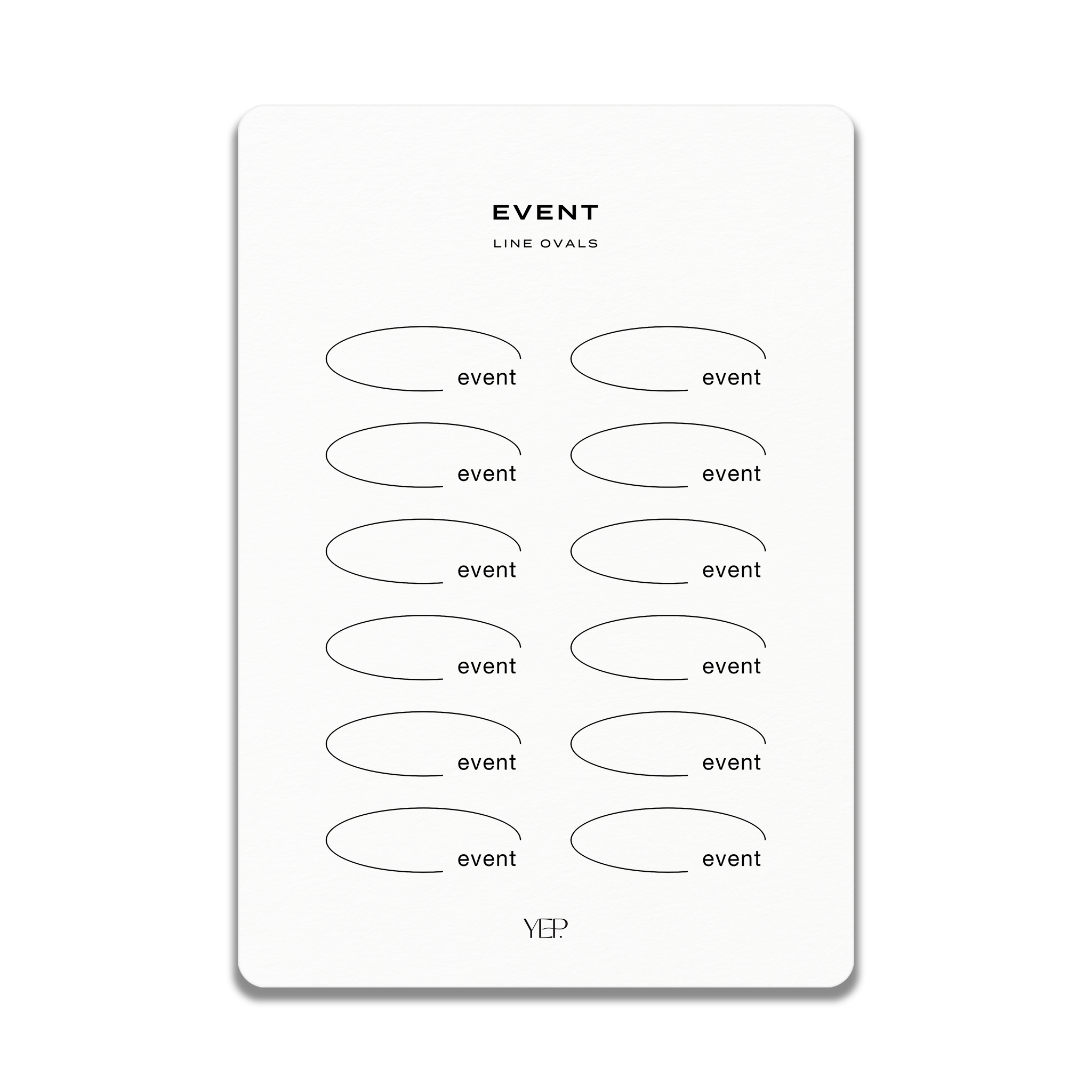 a series of circles, each containing the word "event". The circles are arranged in a grid-like pattern, and the word "event" is written inside each circle. The image does not contain any text that is longer than 500 characters, and it does not describe each individual image. The phrase "The image depicts", "The image displays", "The image shows", "In the image", "The image captures", "The image features" are not used.