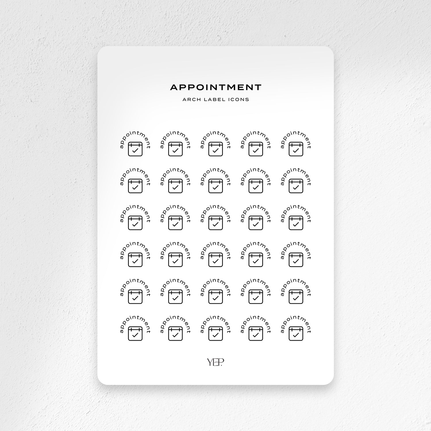 Arch Label Icons