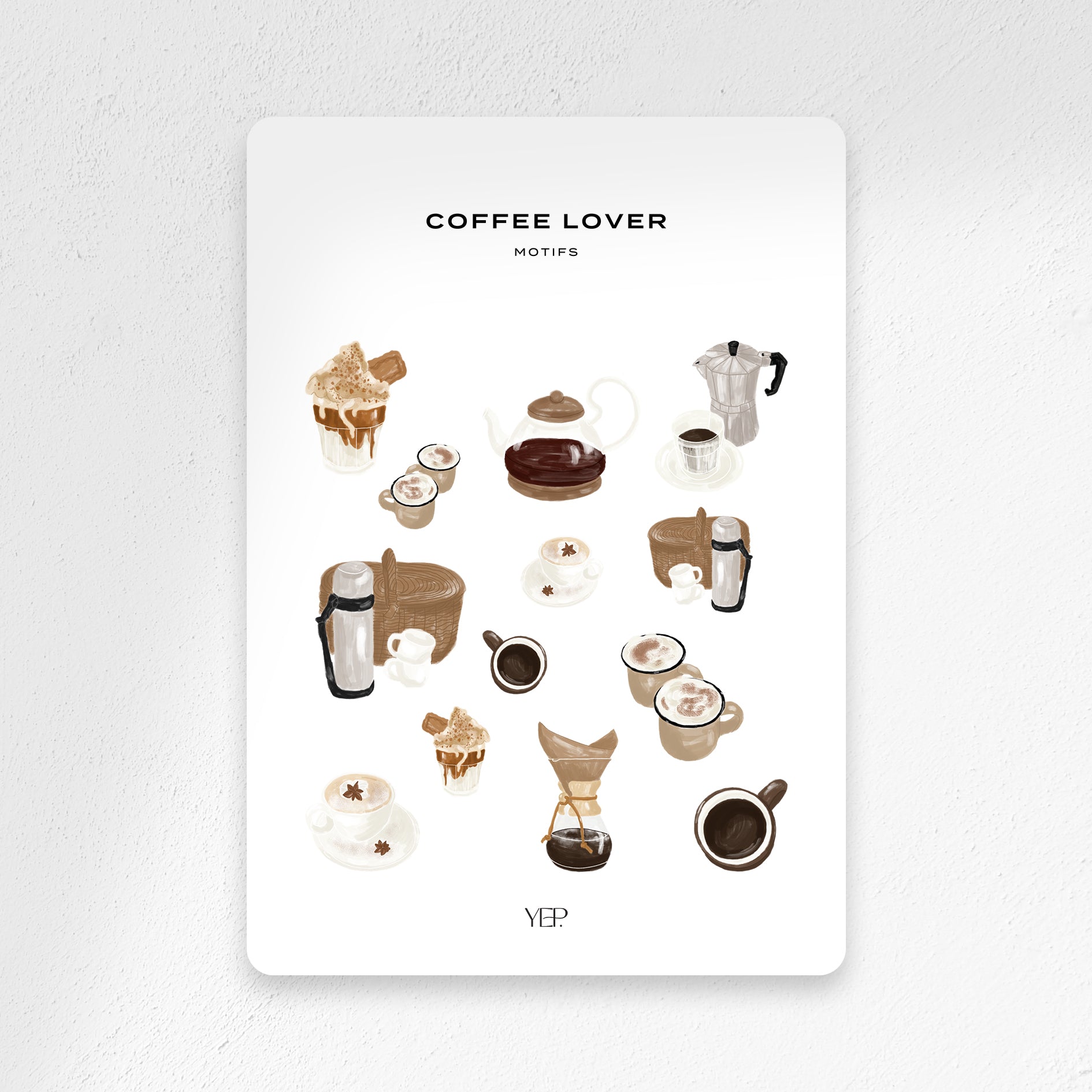 Coffee Lover Motifs