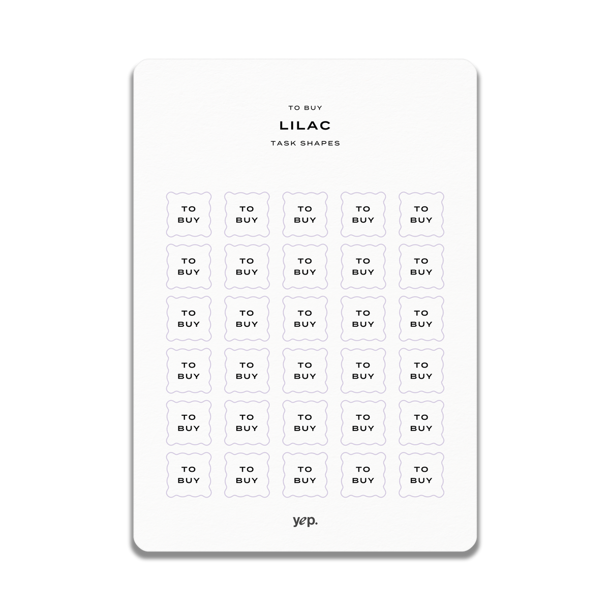 Wavy Task Shapes