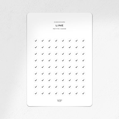Checkmark Petite Icons