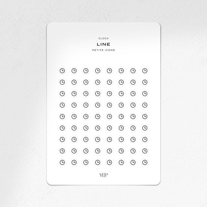 Clock Petite Icons