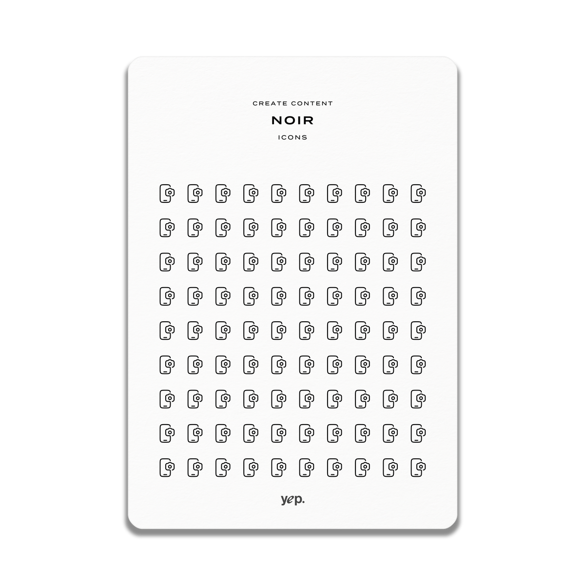 Create Content Icons