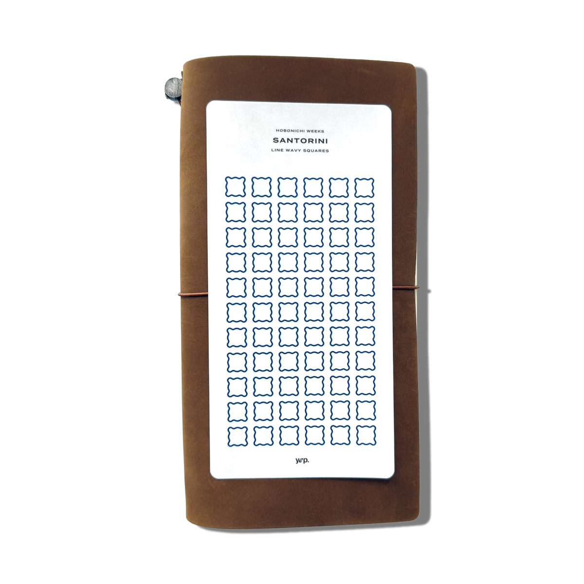 Wavy Squares | Hobonichi Weeks