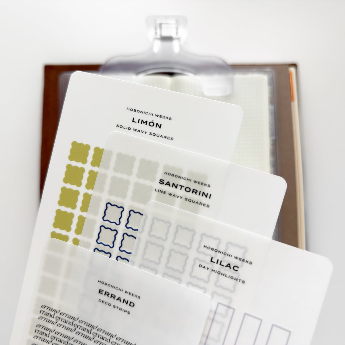Stickers for your
Hobonichi Weeks