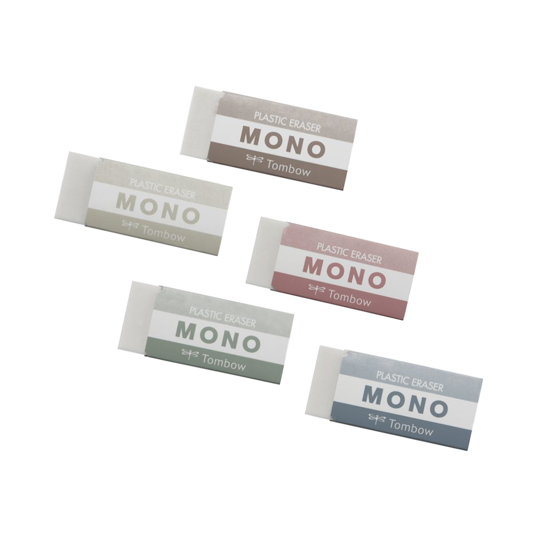 Tombow MONO Eraser | Dusty Colors | Limited Edition