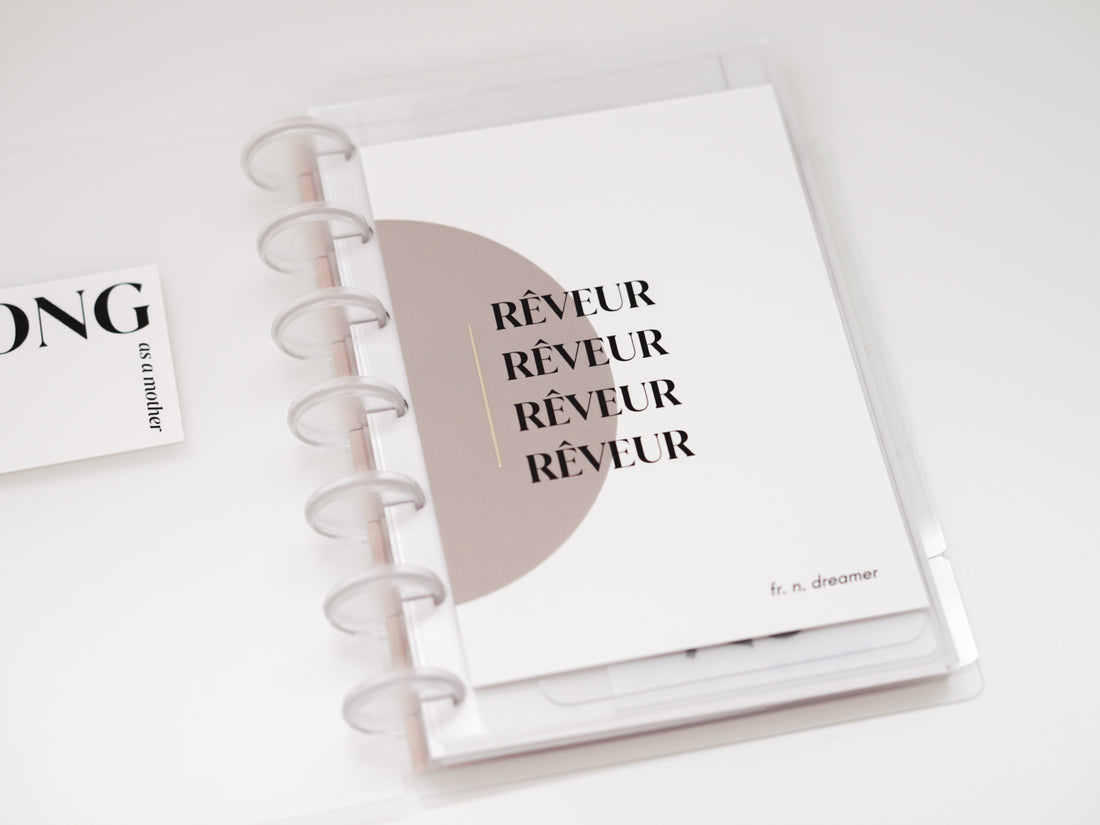 Rêveur Planner Card Your Everyday Planner  (5960242888864)