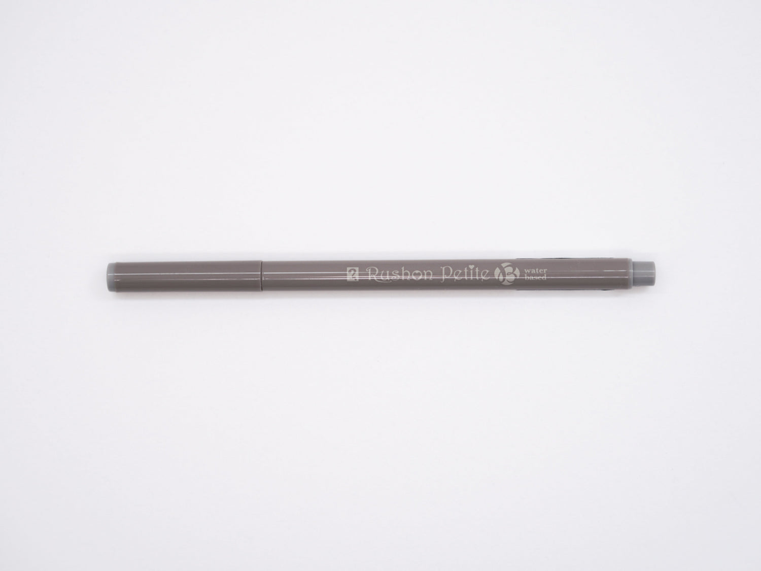 Teranishi Rushon Petite Brush Pen Teranishi Silver Gray  (6020575854752)